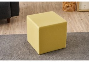 Puff CUBI 40x40 cm sárga