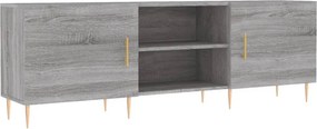vidaXL szürke sonoma színű szerelt fa TV-szekrény 150x30x50 cm
