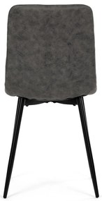 Étkezőszék garnitúra Vintage CT-281 BK3, 4 db
