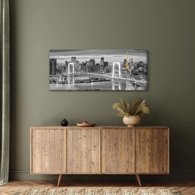 Kép - A nagyváros a sárga toronnyal (120x50 cm)