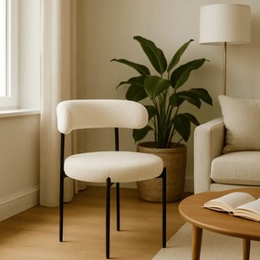 Krémszínű Étkezőszék TULSA