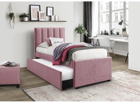 RUSSO 90 cm ágy, rózsaszín