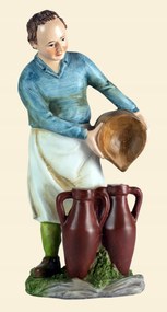 Házigazda amforákkal, 30cm magas figurákhoz