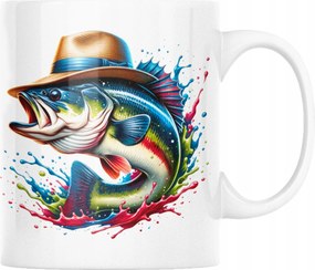 Gyönyörű Bögre Horgászoknak Születésnapi Ajándék Halaknak 330 ml Csomagolás