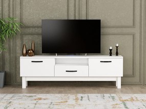 TV asztal/szekrény Tuteku 2 (fehér) . Akció -30%. 1095381