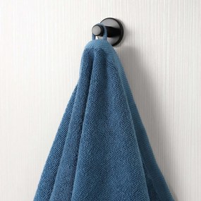 Goldea bordűr nélküli frottír törölköző és fürdőlepedő soft – petróleum színű 50 x 100 cm