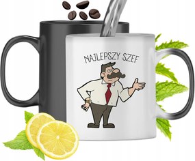 Mágikus Bögre Főnöknek Színváltós, fényképes nyomattal