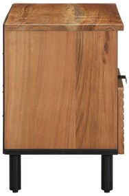 TV Szekrény 80x33,5x46 cm Tömör Akácfából