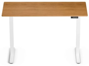 Elektromosan állítható magasságú íróasztal - 140x60cm arany tölgy ülő-/állómunkához - LVN System Lite LV1718