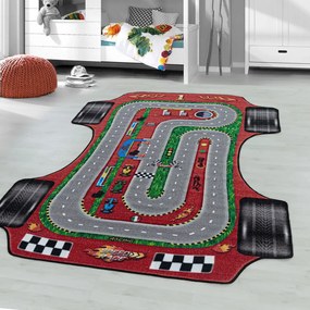 Piros gyerek szőnyeg 140x200 cm Play – Ayyildiz Carpets