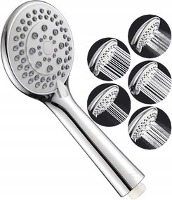 Zuhanyfej Zuhanyzó 5 üzemmód Magas nyomás Víztakarékos