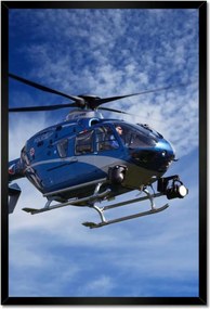 Poszterek keretben 40x60 Rendőrhelikopter