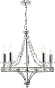 Dar Lighting MABRY MAB0550 Csillár 5x40W/E14