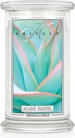 Agave Pastel Kringle Candle nagy gyertya két kanóccal (624g)