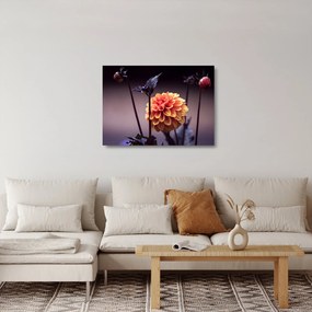 Kép - Virágocska (üvegen) (70x50 cm)