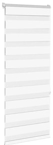 zebrafüggönnyel fehér szövetszélesség 55,9 cm poliészter