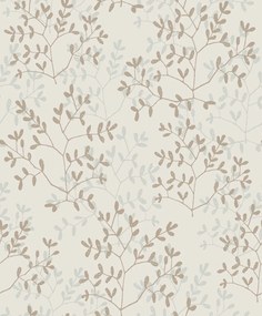 Decoprint Antibes Branches bézs-krém leveles vlies tapéta – AN28251