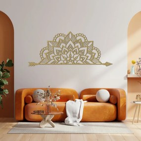Fából készült mandala a falon - ARONGE