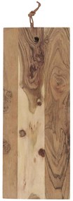 IB Laursen Fa vágódeszka bőr zsinórral OILED ACACIA WOOD