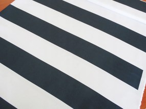 Mg Tk függöny Fehér Grafit Csíkos Amat 9579/1 pol 0,5m