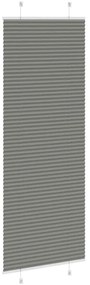 pliszírozott redőny antracit 70x200 cm szövetszélesség 69,4 cm