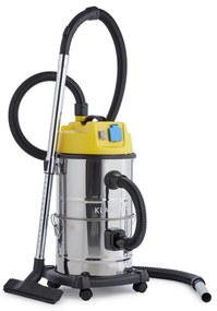 Klarstein Reinraum 3 az 1-ben, ipari porszívó, 1800 W, 30 l, rozsdamentes acél