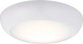 ENDON 77892 FORCA Modern Kültéri Mennyezeti Lámpa Fehér, Opál LED IP44