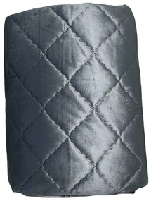 Egyszínű ágytakaró ágyhoz 220x240 cm Sötétszürke Méret takaró és ágytakaró: 220x240 cm