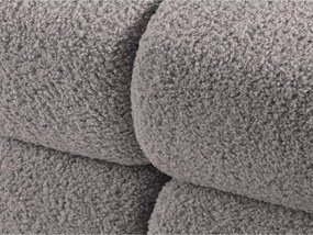 Világosszürke buklé moduláris sarokkanapé (jobb oldali) Bellis – Micadoni Home