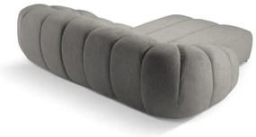 Világosszürke sarokkanapé (bal oldali) Diana – Micadoni