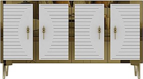 Tuna 120 - White, Gold