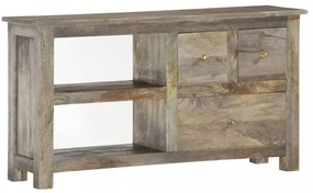 tömör mangófa TV-szekrény 100 x 30 x 55 cm