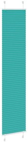 pliszírozott redőny Benzinzöld 45x200 cm szövetszélesség