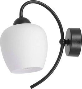 KAJA K-5187 BELLA Fekete Színű Fali Lámpa 1xE27 15W IP20