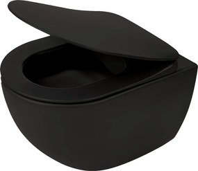 Peonia PN WC + tető, fekete
