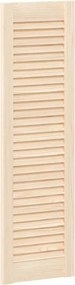 vidaXL tömör fenyőfa lamellás szekrényajtó 99x29,5 cm
