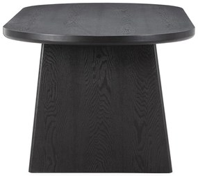 Étkezőasztal kőrisfa dekorral 100x200 cm Blair – MOME