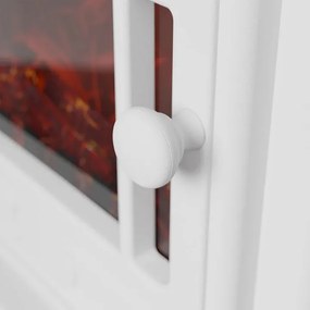 Juskys 2000W elektromos kandalló – fehér