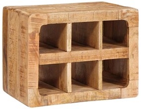 Borágas Falra szerelhető Barna 44 x 30 x 35 cm tömör mangófa