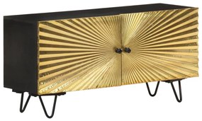 tömör mangófa TV-szekrény 90 x 30 x 45 cm