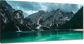 Festmények 180x90 Hegyi tó Tájkép