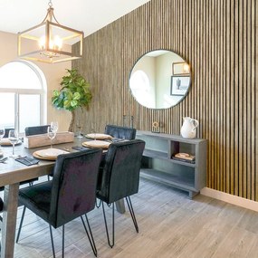 Arthouse Signature 1 Wood Slats barna faléc mintás papír tapéta – 923800