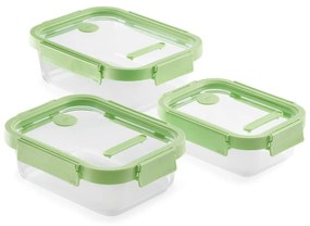 Élelmiszertartó doboz szett 3 db-os – Lékué