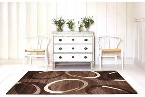 Florida 9828/02 brown darabszőnyeg, 80 x 150 cm, 80 x 150 cm