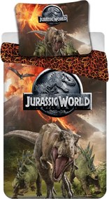 Jurassic World Volcano ágyneműhuzat 140×200cm, 70×90 cm microfibre