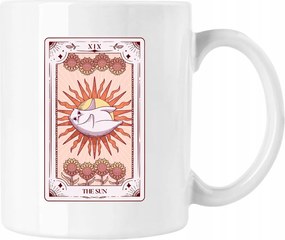 Bögre Macska Tarot kártya 1 Fehér 330ml