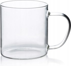 Peter üvegbögre 450 ml átlátszó