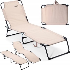 Napozóágy Kerti Napozóágy strand összecsukható állítható kemping utazóágy