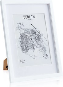Casa Chic Everton, képkeret, téglalap alakú, DIN A3-es fényképek 41 x 28,7 cm, paszpartu, valódi fa