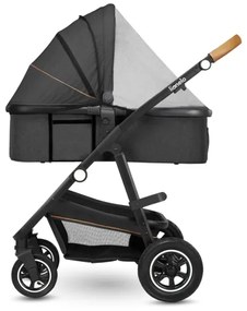 Lionelo - Kombinált babakocsi 2 az 1-ben AMBER szürke grafit